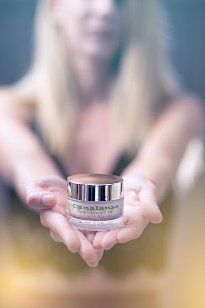 Crema con ORO de 24k Canalanza